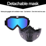 Outdoor Sport Windproof Mask Goggle HD Motorcycle Glasses Snowboard Eyewear Riding Motocross Summer UV Protection Sunglasses - Curucutear.com