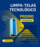 Limpa-telas tecnológico