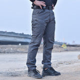 IX7 High Quality Military Tactical Cargo Pants Men Lightweight Quick Dry Trousers Breathable Waterproof Stretch Combat Trousers - Curucutear.com