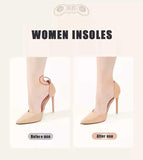 Women Insoles for Shoes High Heel Pad Adjust Size Adhesive Heels Pads Liner Grips Protector Sticker Pain Relief Foot Care Insert - Curucutear.com