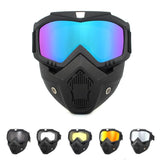 Outdoor Sport Windproof Mask Goggle HD Motorcycle Glasses Snowboard Eyewear Riding Motocross Summer UV Protection Sunglasses - Curucutear.com