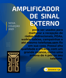 Amplificador de sinal externo para celular - Curucutear.com